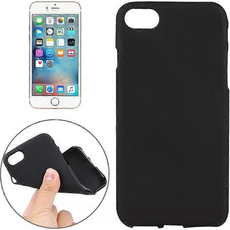 Coque de protection en TPU pour iPhone 8 et 7 - Coque arrière de couleur unie par (1/5)
