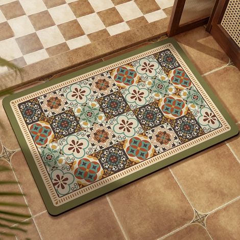 LAN Engel 4060cm (terre de diatomées) Tapis de sol en terre de diatomées, tapis de bain, tapis ménager facile à nettoyer, absorbant et antidérapant (1/4)