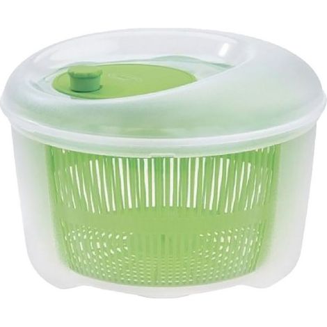 1PZ CENTRIFUGA PER INSALATA ø24,5 x h 16 cm - 4,5 lt verde