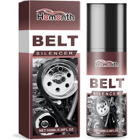 Traitement Pour Courroie Moteur - Protection Contre Le Vieillissement Et Le Bruit - Compatible Toutes Courroies - 100 ml (1/5)