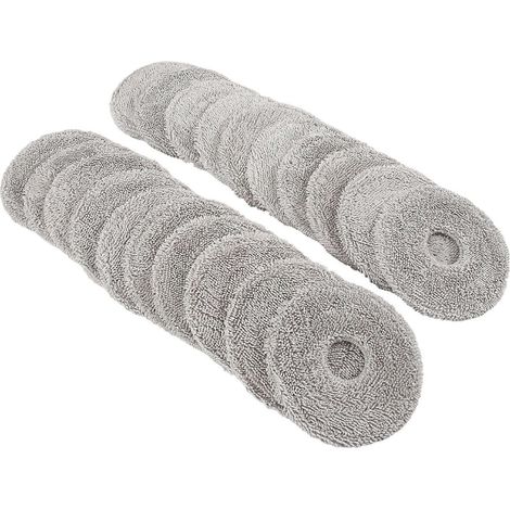20 Stück Wischmopptücher, kompatibel mit Xiaomi Mijia M40 D110CN, Ersatzteile, Zubehör, Verbrauchsmaterialien (1/5)