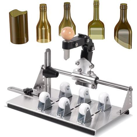 Machine à Couper Bouteille Verre pour Fabriquer Verres à Vin DIY Outil pour Bouteilles Soda Bière