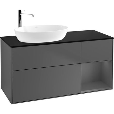 Villeroy & Boch F932GKGK Meuble sous lavabo Finion F93 (1/2)