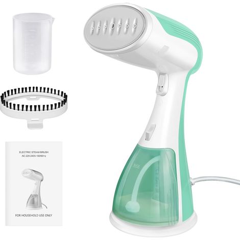 fer à vapeur portatif de 1500 watts, artefact anti-rides pour vêtements, capacité de 300 ml, chauffage rapide en 30 secondes, vapeur forte, fer à vapeur de voyage portable, adapté à la maison, aux voy (1/5)