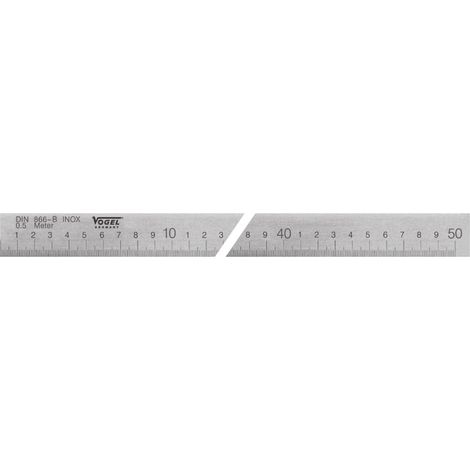 Vogel-1692000100-Regla rigida DIN866 forma B de 1000 mm