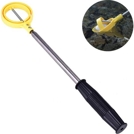 Ramasse-balles de golf extensible, en acier inoxydable, pour attraper les balles de golf dans les buissons et les alligators. Pince à balles de golf, cadeau de golf pour homme, accessoire de golf pour (1/5)