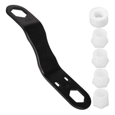 1 Ensemble De Chauffe-eau Drain Croissant Dissolvant Chauffe Eau Kit De Bouchon De Vidange Pour Chauffe-eau à Douille De Chauffe-eau Noir En Acier Inoxydable (1/5)