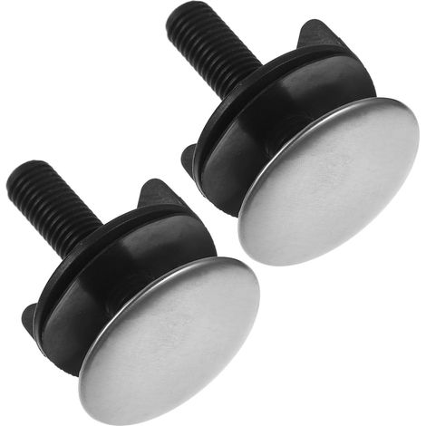 2 Pièces Cache-trou de Robinet Cuisine en Acier Inoxydable (1/5)