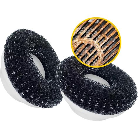 Brosses en Acier (2 unités) pour Brosseuse Électrique Rotative  Conçues pour Les tâches de Nettoyage Difficiles (1/3)