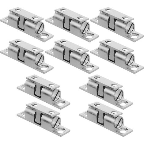 10pièces Loquet de Porte de Placard Cuivre Lot (1/5)