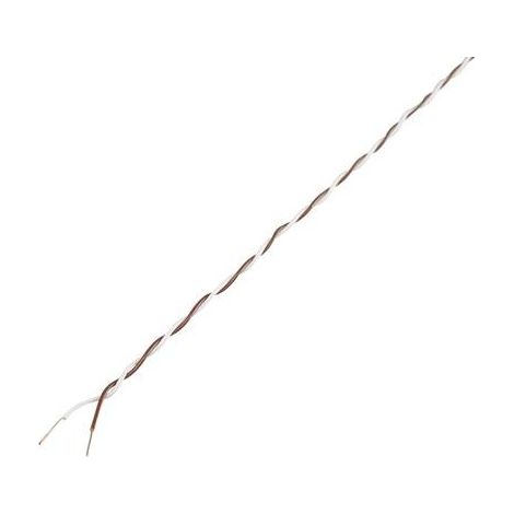 TRU COMPONENTS 1568995 CAVO PER AVVOLGIMENTI WIRE WRAP 2 X 0.28 MM² NERO, ROSSO 25 M