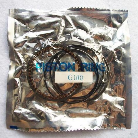 Segment de piston G100 152F GM82 (52 mm), segment de piston, étanchéité de la combustion, convient aux moteurs Honda G100/152F.