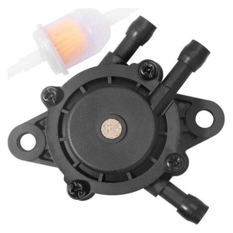 Pompe à Essence pour 17HP-25 Moteur Tondeuse Gazon, Vide avec Filtre Carburant et Stratton