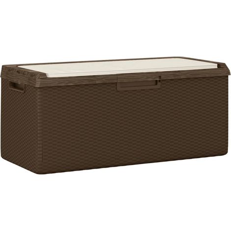 Furniture Limited - Caja de almacenaje jardín con cojín de (1/5)