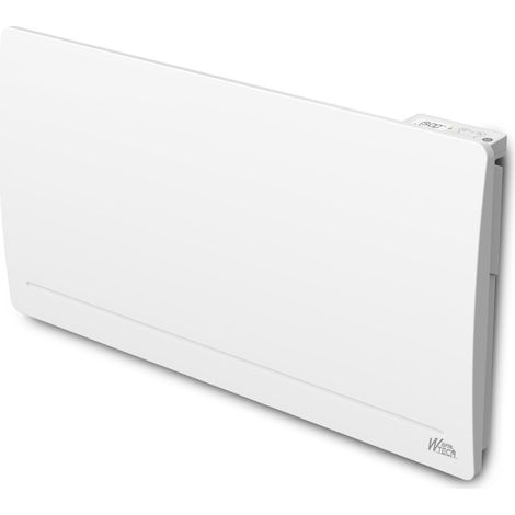 Warm Tech – Radiateur à inertie fonte 2000 W – Protection IP24 – Thermostat LCD programmable – Fixation murale – Pour pièces jusqu'à 20m² (1/5)