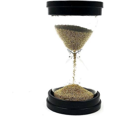 Sablier décoratif de 30 secondes avec perles dorées, cadeau pour enfants (1/3)
