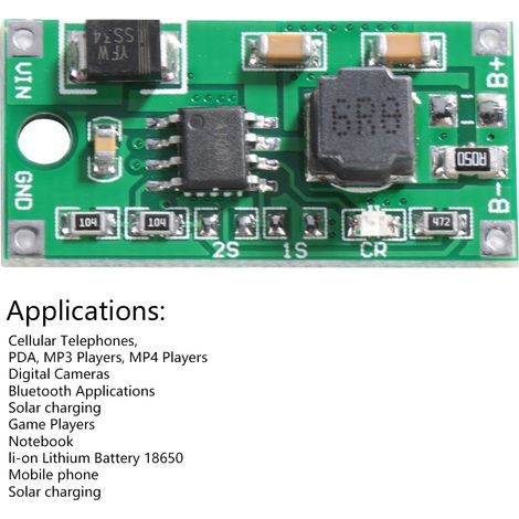Module de chargeur abaisseur synchrone multicellulaire lithium-ion DD23CRTA 2A (1/4)