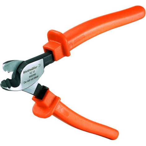 Weidmüller KT 12 9002660000 Tronchese per cavi Adatto per (isolamento) Cavi in alluminio e rame, fili singoli e multipl (1/5)