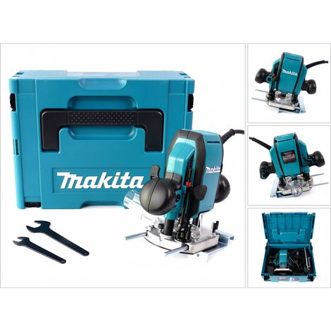Oberfräse 900W im Makpac-Koffer - MAKITA RP0900J (1/10)