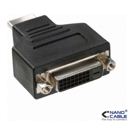 Nanocable - dvi 24+1 h - hdmi m adapter