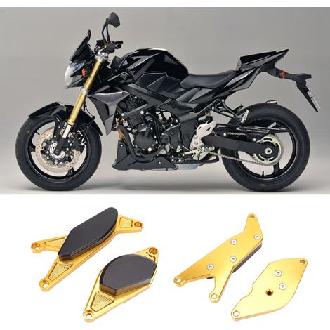 Carter de protection moteur en alliage d'aluminium pour Suzuki GSR750/Z 2015-2018, couleur or, plaque de protection robuste (1/5)