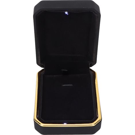 Boîte à Bijoux Élégante avec Éclairage LED - Coffret de Rangement pour Colliers et Bracelets, Idée Cadeau (1/5)