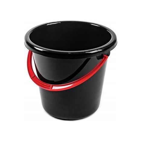 Seau ménager, mélange de couleurs, 1 pièce. (1/4)