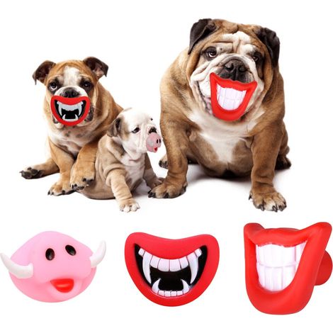 15968 Jouet à mordre SMILE pour chiens avec son en caoutchouc naturel  Modéle: Museau de sanglier