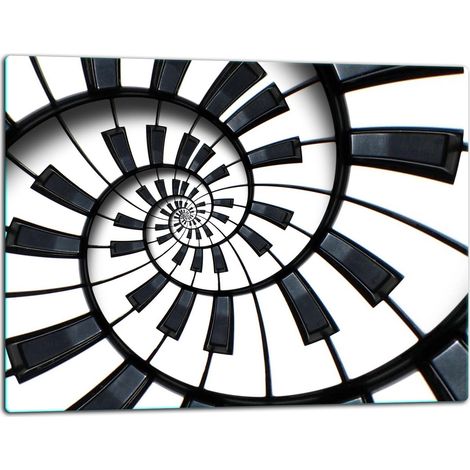 Glasschild Schneidebrett 52x40 Stück (1/5)