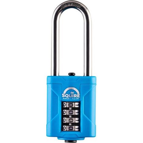 Heavy-Duty Rustproof Marine Combination Padlock with 50mm Shackle Length and 63mm Body Size