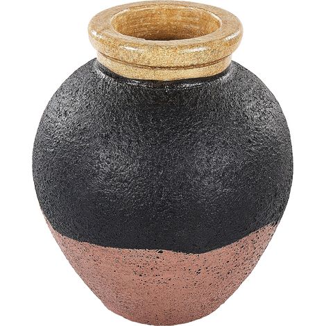 Decorative Vase DAULIS Ceramic 31 cm Black (1/5)
