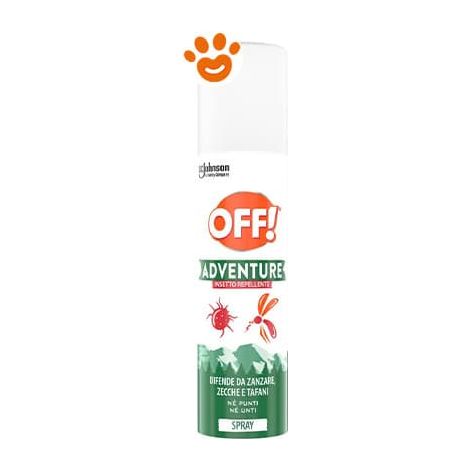 OFF Adventure Spray Insetto Repellente - Confezione 100 ml -