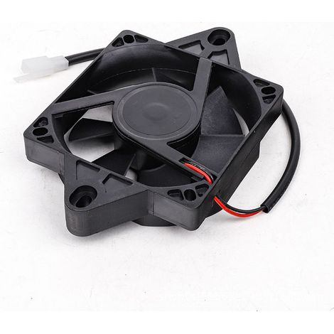 Ventilateur de radiateur de réservoir d'eau pour quad/moto tout-terrain 150-250 cm³, ventilateur carré, accessoires pour ventilateur en plastique (1/4)