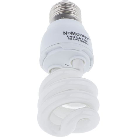 Pet Reptile Compact Chauffage Lampe UV 5.0 Terrarium Lézard Tortue E27 220-240V (1/5)