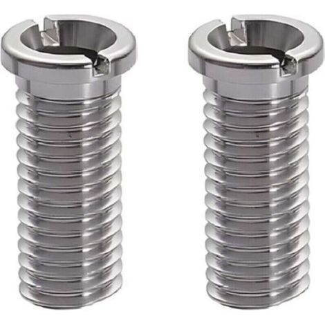 2 Pièces Argent Vis pour Panier D'évier Acier Inoxydable Vis Creuse Vis de Bonde, pour Bonde evier cuisine Lavabo cuisine Accessoires pour évier de cuisine (40mm Argent)