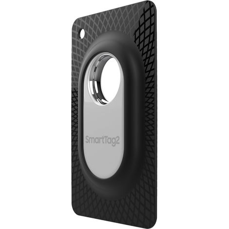 Étui en silicone noir pour Samsung Galaxy SmartTag 2 (1/4)