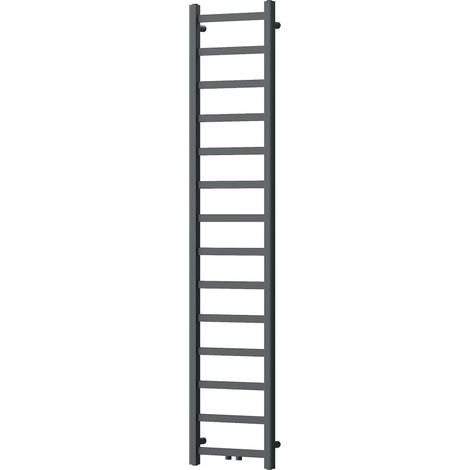 Mexen Bolt Badheizkörper 1800 x 400 mm, 406 W, anthrazit - W126-1800-400-00-66