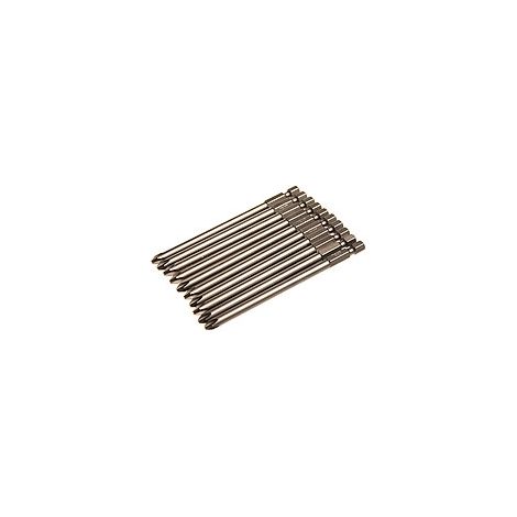 Makita – Embout pour visseuse PH2 157 mm – Acier – Lot de 3 embouts – Pour visseuses à chargeur – P67795 (1/6)