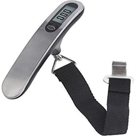 50 kg/49,9 kilogram 10 g électronique LED haute balance de précision balance de bagages numérique portable à suspendre Baggage pesant Outil (1/3)