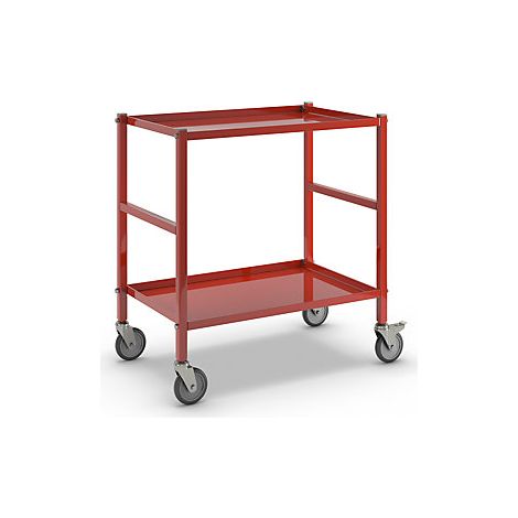 Kongamek Carrello di servizio con 2 ripiani 4 rotelle (1/4)