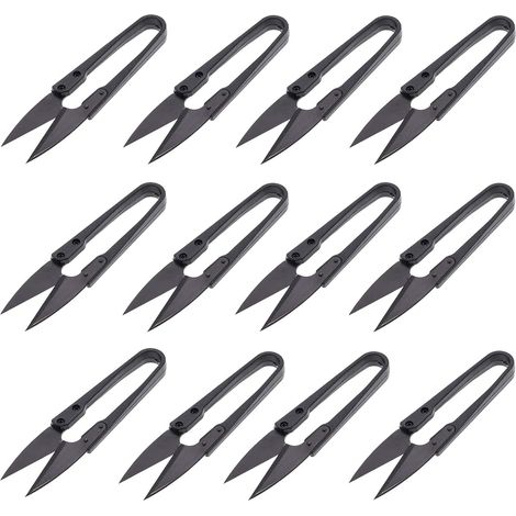 Mini-Gartenschere für Bonsai und Pflanzen – 12er-Set Blattschneider und Nagelknipser (1/2)