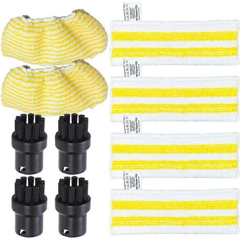 Kit de rechange de lingettes microfibres pour nettoyeur vapeur Karcher SC1 SC2 SC3 SC4 SC5 - Lingettes A (1/5)