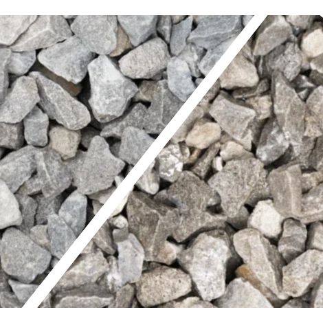 Decorative Gravel Grey Chippings  10/20mm 20KG Bag Garden Landscaping Stones