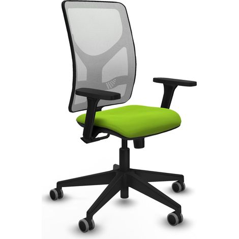 Chaise piqueras y crespo Motilla blanc cuir synthétique maille (1/2)