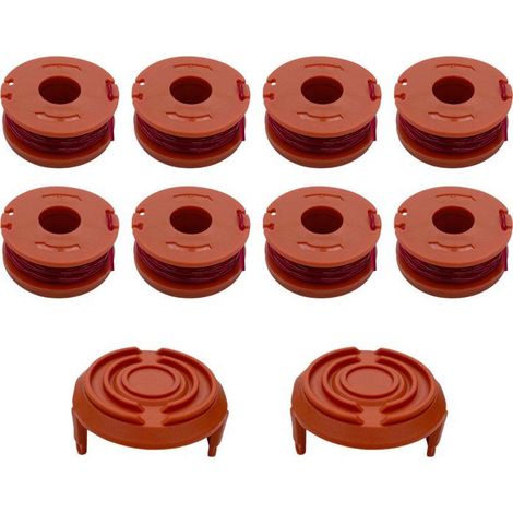 Ersatzspule Schneidfaden WA0010 für Wrox Freischneider WG150 bis WG170, Ø 1,65 mm, Länge 3 m - Packung (1/5)