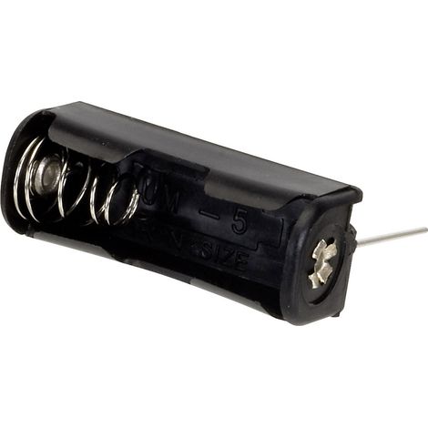 TRU COMPONENTS BH-511-4P Batteriehalter 1x Lady (N) Kontaktpole