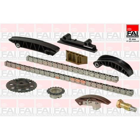 Kit de distribution par chaîne FAI AutoParts TCK209NG AUDI 021109465B 03H109465