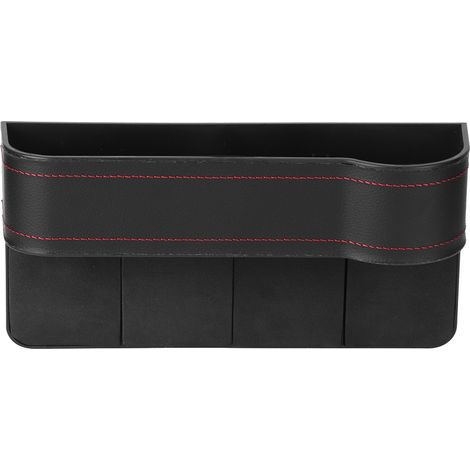 EBTOOLS Organisateur de rangement multifonctionnel universel pour siège de voiture, accessoire intérieur de rangement pour boîte de crevasse (co-conducteur noir) pour Siège de voiture Crevice Box B.