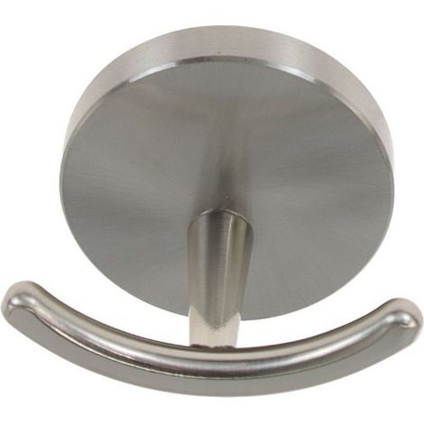 Trade Shop - Hakenbügel für Bademantel mit Satin-Stahlhandtüchern Badezimmer-Accessoires 87904 -