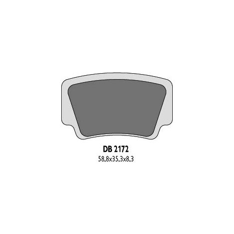 Pastillas de freno Delta para KTM Quad SX XC 525 505 450 ATV KTM 450 525